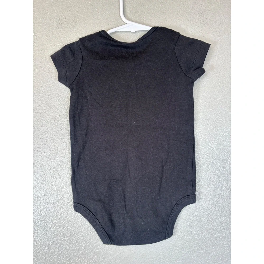 Hustler I'm With The MILF Baby Bodysuit Black 12M NWT Funny Graphic Romper